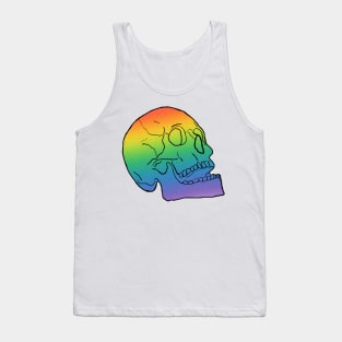 Rainbow Skull Tank Top